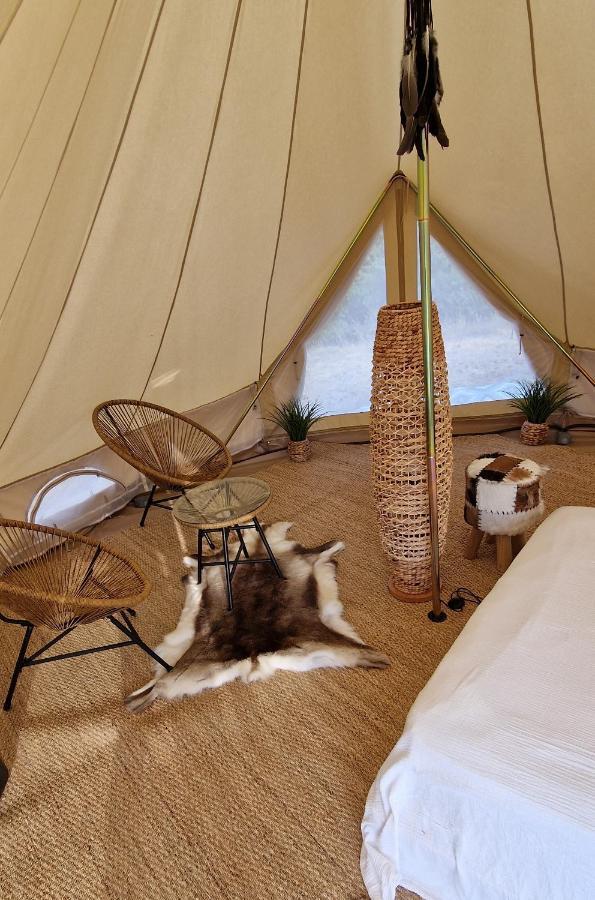 Tente Lodge Type Tipi A 1H De Nice Voie Lactee Bezaudun-les-Alpes Exterior photo